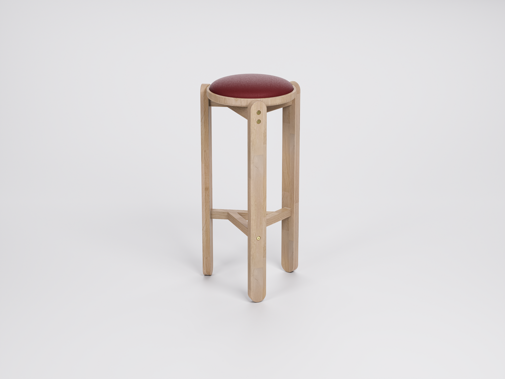 Long Tale stool (cushioned)